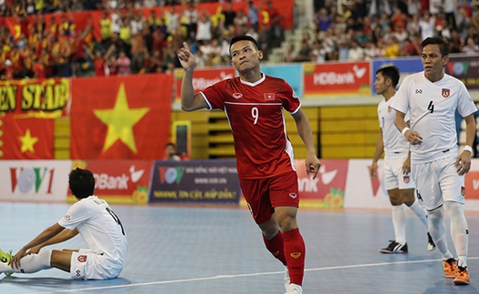 Lịch thi đấu bóng đá futsal châu Á - Trực tiếp bóng đá futsal Việt Nam vs Nhật Bản