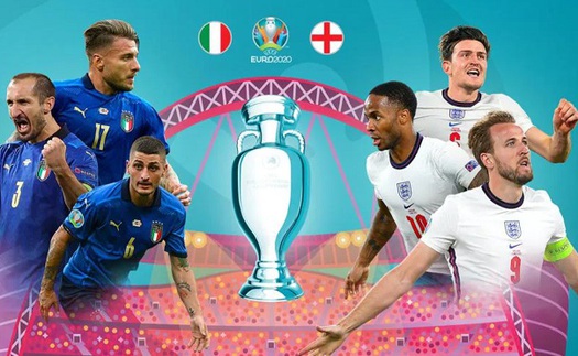 Đội hình thi đấu trận chung kết EURO 2021 Anh vs Ý: Kane đối đầu Chiellini