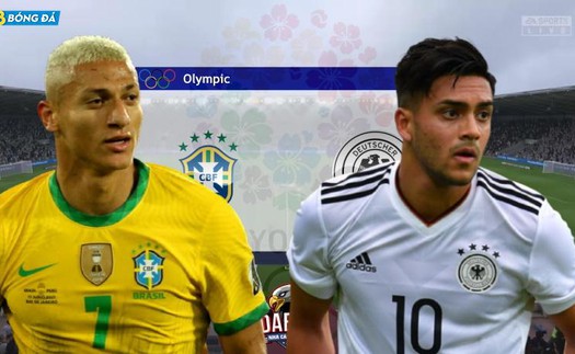 VTV6 VTV5 - Xem trực tiếp bóng đá U23 Brazil vs Đức, Olympic 2021 (18h30, 22/7)