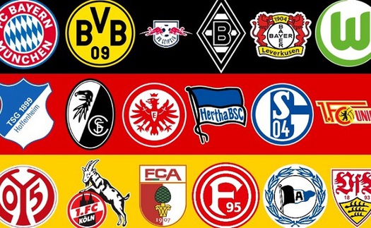 Bảng xếp hạng bóng đá Đức. BXH bóng đá Bundesliga mới nhất