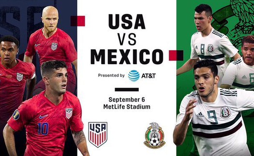 Link xem trực tiếp bóng đá Mỹ vs Mexico, Chung kết Gold Cup (07h30 hôm nay)