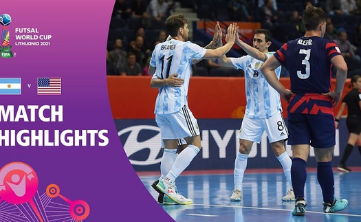 VTV6 TRỰC TIẾP bóng đá Nga vs Argentina, Futsal World Cup 2021 (23h30, 26/9)