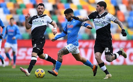 Soi kèo nhà cái Udinese vs Napoli và nhận định bóng đá Ý (1h45, 21/9)