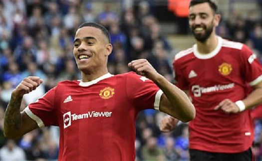 Greenwood và Tielemans lập hai siêu phẩm chỉ trong 1 hiệp ở trận Leicester vs MU