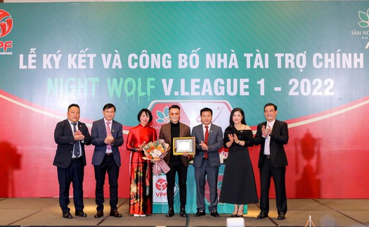 Nhận diện Night Wolf Sâm Ngọc Linh - Nhà tài trợ V-League 3 mùa giải liên tiếp