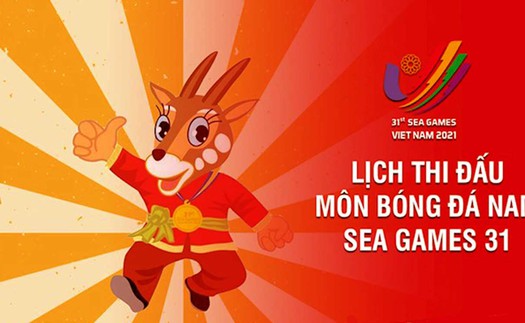 Lịch thi đấu bóng đá SEA Games 31 hôm nay