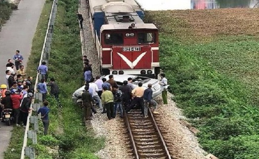 Tai nạn đường sắt nghiêm trọng, 5 người thương vong tại Hải Dương