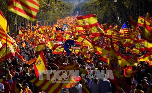 Hơn 70% người dân Catalonia phản đối ly khai khỏi Tây Ban Nha