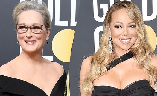 Meryl Streep 'dằn mặt' Mariah Carey đã 'cướp ghế' tại Quả Cầu Vàng