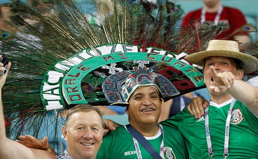 Nói dối vợ đi mua thuốc lá, CĐV Mexico trốn sang... Nga xem Confederations Cup