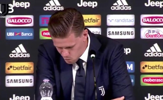 Fan Arsenal đau lòng khi Szczesny chực khóc trong ngày ra mắt Juventus