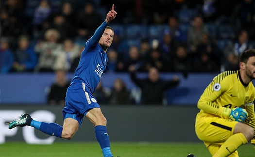 Video clip highlights bàn thắng trận Leicester City 2-1 Tottenham