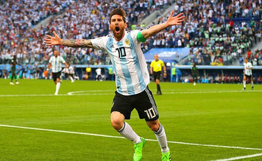 CẬP NHẬT sáng 26/6: Messi tạo cột mốc tại World Cup 2018. Maradona phải cấp cứu sau chiến thắng của Argentina