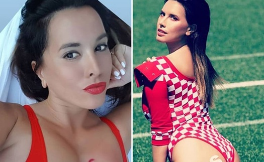 Siêu mẫu Playboy, cựu WAGs Croatia hứa... ngừng cởi đồ nếu đội nhà vô địch World Cup