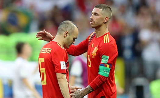 CẬP NHẬT sáng 2/7: Iniesta giã từ tuyển Tây Ban Nha. De Gea rời World Cup với thống kê tệ hại