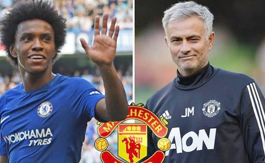 CHUYỂN NHƯỢNG M.U 28/7: Chelsea đồng ý bán Willian cho M.U. Chia tay Martial với 1 điều kiện