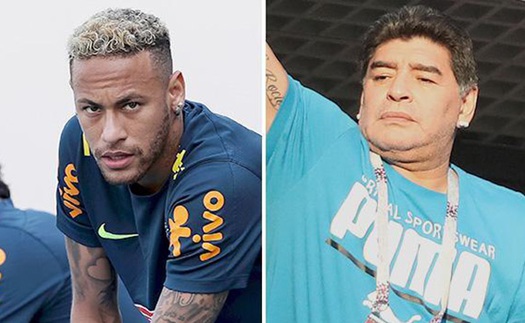 TIN HOT World Cup 3/7: Maradona khuyên Neymar. Bạn gái hoa hậu sang Nga cổ vũ Mbappe