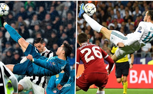 Siêu phẩm vào lưới Juventus của Ronaldo lọt đề cử bàn thắng đẹp nhất mùa của UEFA