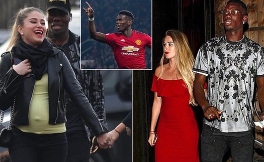 Bạn gái rạng rỡ khoe bụng bầu, Paul Pogba sắp làm bố