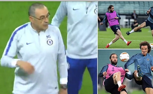 CẬP NHẬT sáng 29/5: Luiz và Higuain cãi nhau to trước CK Europa League. Barca ra phán quyết về Valverde