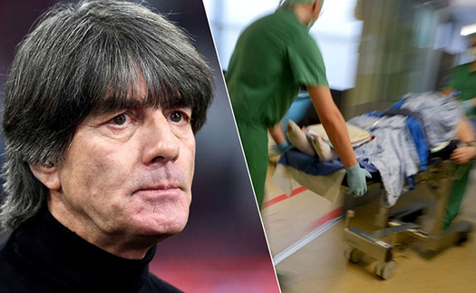 Joachim Loew bị tạ đè lên ngực phải nhập viện, Đức vắng HLV ở vòng loại EURO