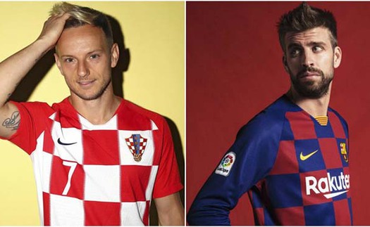 Barca ra mắt áo kẻ caro lạ mắt, bị chỉ trích thiết kế áo đấu chỉ để 'tri ân' Rakitic