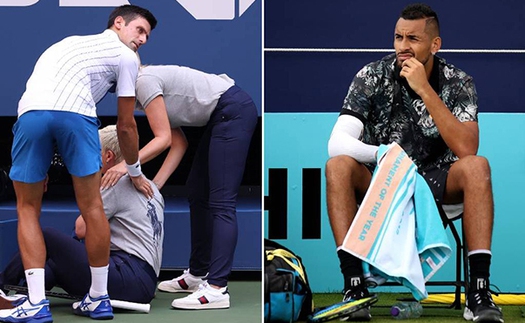 Kyrgios: 'Nếu tôi là Djokovic thì bị cấm 5, 10 hay 20 năm?'