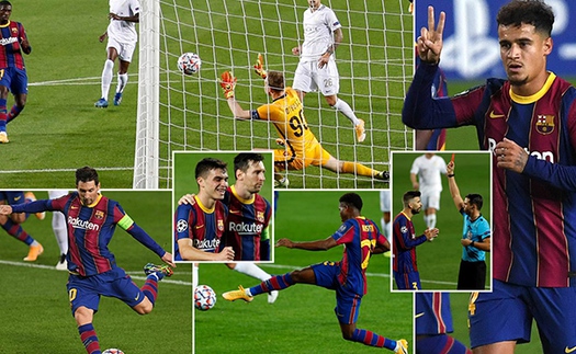 Bóng đá hôm nay 21/10: Messi và Fati lập kỷ lục, MU tạo kỳ tích trên sân PSG