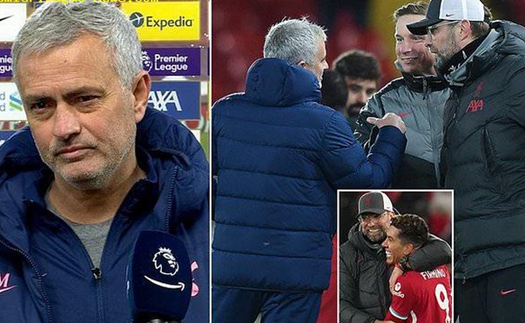 Mourinho lại gây chiến với Klopp: 'Flick mới xứng đáng là HLV xuất sắc nhất năm’