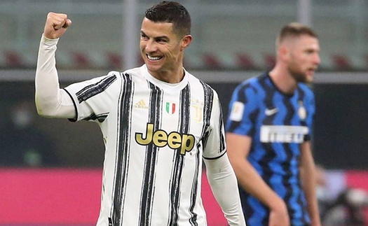 Ronaldo lập cú đúp, Juventus ngược dòng thắng Inter Milan