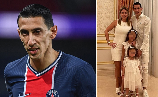 Di Maria rời sân giữa chừng vì vợ con bị cướp bắt làm con tin