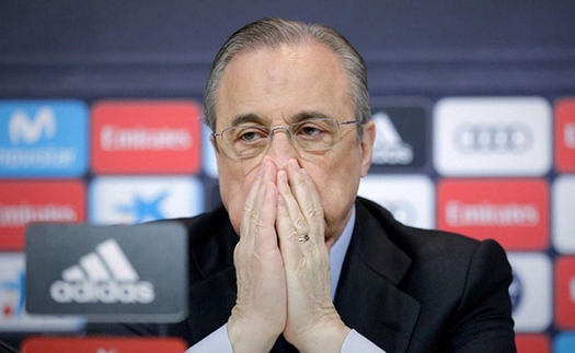 Florentino Perez hủy phỏng vấn, họp khẩn vì Super League