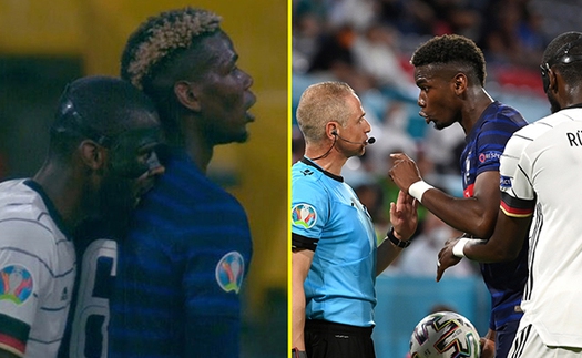 Rudiger cắn Pogba ở trận Đức thua Pháp