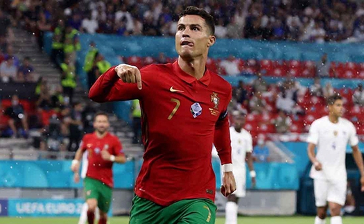 Điểm nhấn Pháp 2-2 Bồ Đào Nha: Ronaldo nối dài các kỷ lục. Trận đấu của những quả 11m