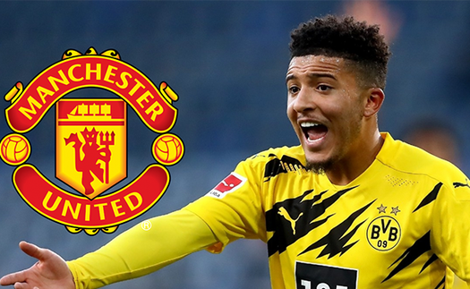 MU chính thức chiêu mộ Jadon Sancho với giá 73 triệu bảng