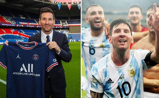 Messi ‘ưu tiên Argentina’ trong điều khoản hợp đồng với PSG