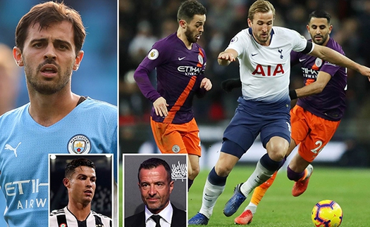 Những ngày chuyển nhượng cuối của Mendes: Dùng Silva đổi Kane, Ronaldo tới Man City