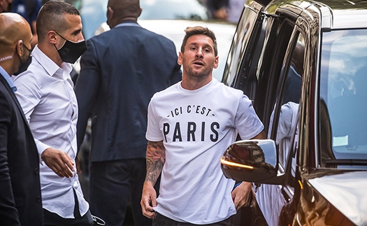 Khách sạn của Messi ở Paris bị trộm đột nhập