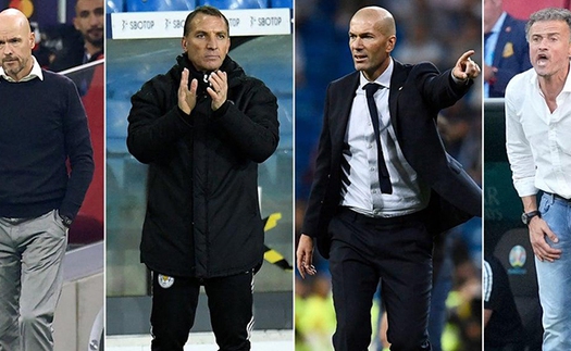 Zidane, Rodgers, và Enrique đều không hứng thú với ‘ghế nóng’ của MU