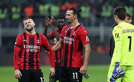 Bị Inter cầm chân, AC Milan vuột cơ hội dẫn đầu Serie A