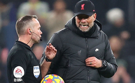 Klopp: ‘Harry Kane suýt làm gãy chân Andy Robertson, đáng bị thẻ đỏ’