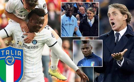 Balotelli trở lại tuyển Ý sau hơn 3 năm