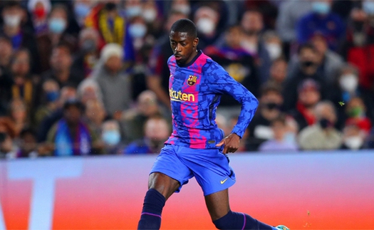 Dembele bị CĐV Barca la ó ở từng nhịp chạm bóng trong trận hòa Napoli