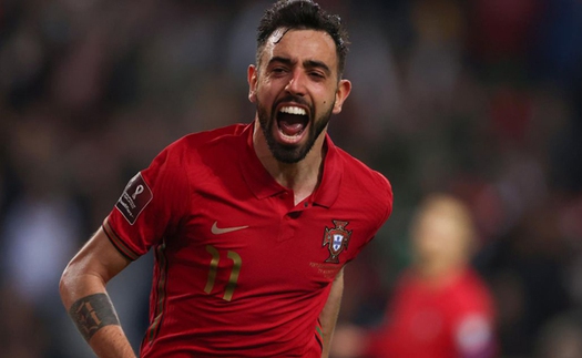 Bruno Fernandes lập cú đúp, Bồ Đào Nha giành vé dự World Cup