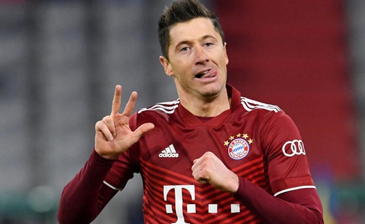 Robert Lewandowski lập hat-trick sớm nhất lịch sử Cúp C1