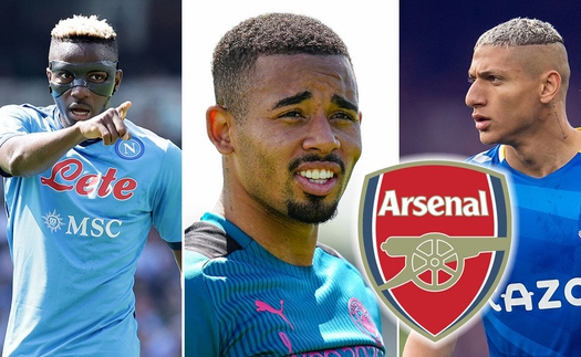 Arsenal săn lùng tiền đạo: Chốt danh sách 5 mục tiêu