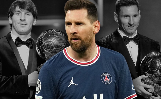 Messi bị loại khỏi đề cử Quả Bóng Vàng lần đầu kể từ 2005