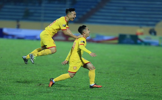 VIDEO: Bàn thắng và highlights Nam Định 1-2 Khánh Hòa