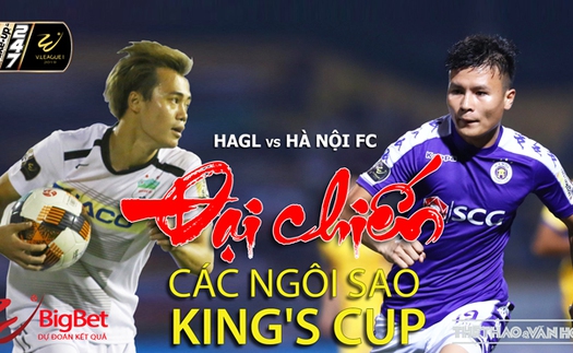 V League vòng 12: HAGL vs Hà Nội FC, "đại chiến" các ngôi sao King's Cup (Trực tiếp VTV6)