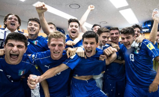 U20 Italy vào Bán kết nhờ siêu phẩm sút phạt của sao trẻ Dimarco